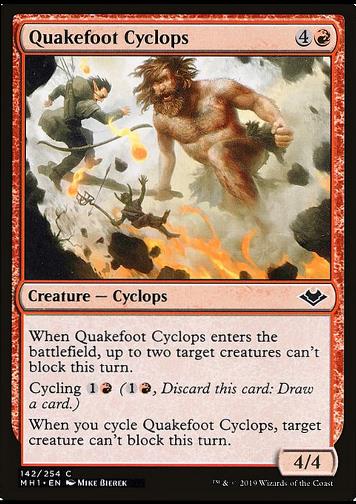 Quakefoot Cyclops (Erdstoß-Zyklop)